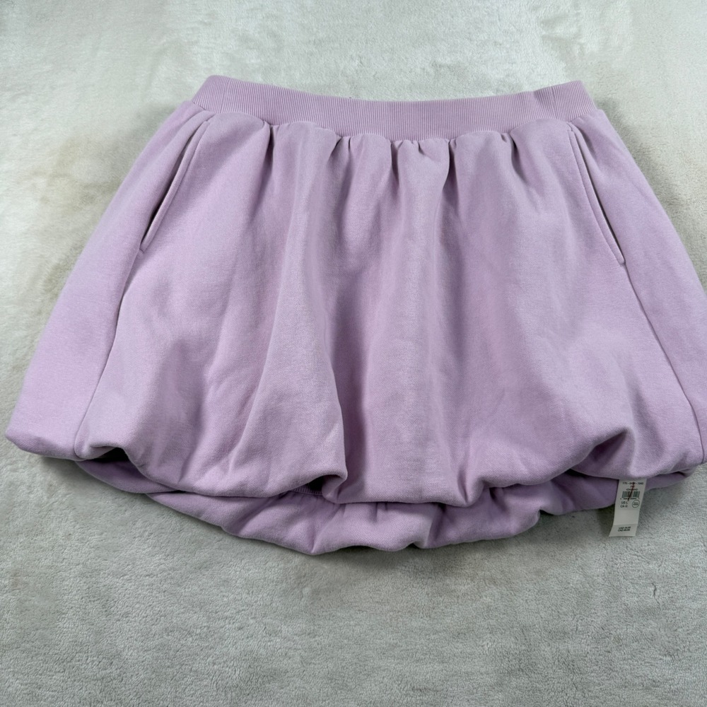 OFFLINE by Aerie Women Purple Bubble Skort‎ Mini Skirt Lavender Large 1845 NEW